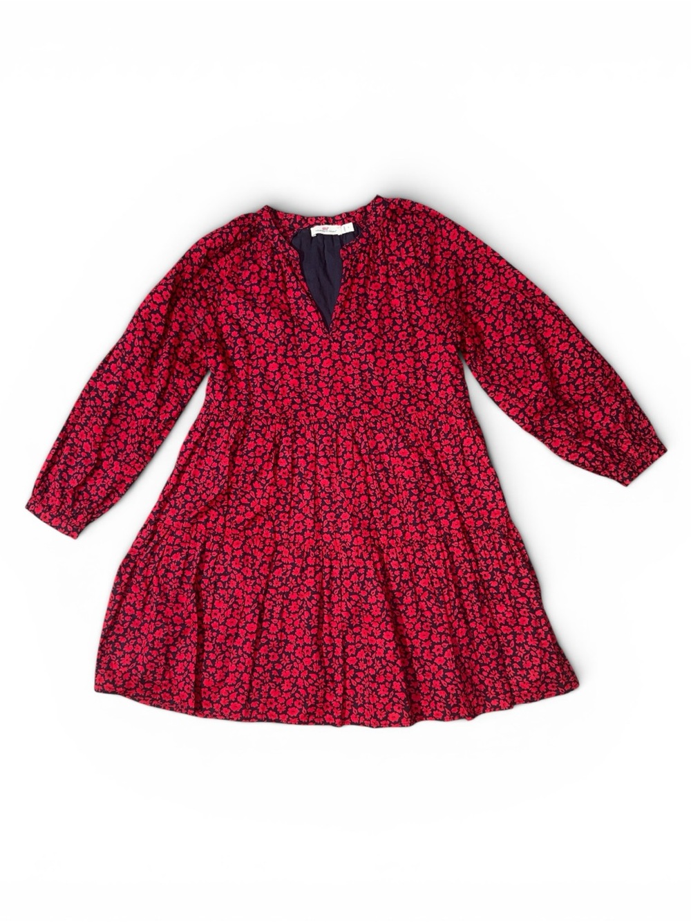 Vineyard Vines Wildflower Tiered Cotton Dress Small